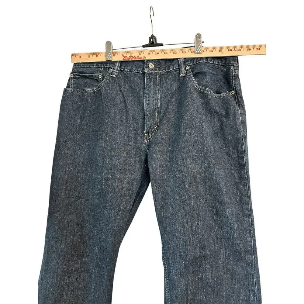 Levi's 559 Relaxed Fit Straight Leg Mens Jeans Blue Size 40 X 30 Denim Pocket